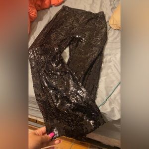 Sequined pants
